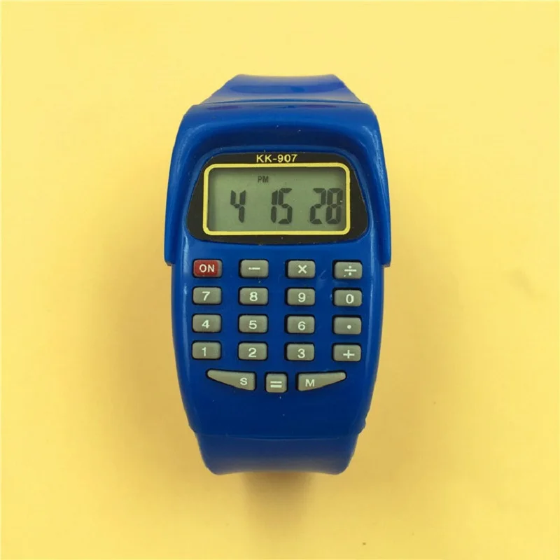 Kembona الملونة multifunction الحاسبة الالكترونية ووتش للرجال نساء أطفال