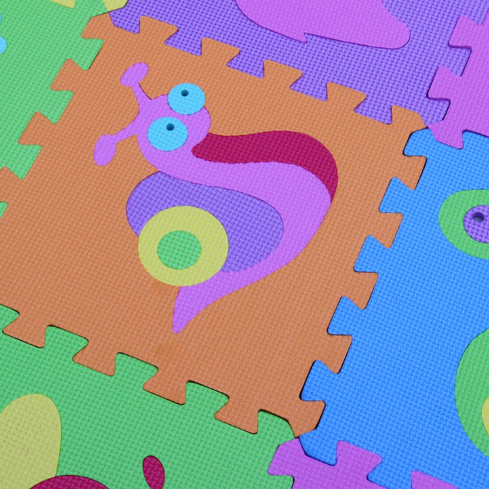 Мультяшный животный ковер EVA поролоновые коврики-пазлы детские напольные головоломки игровой коврик для детей Детский зал для игр маты для ползания