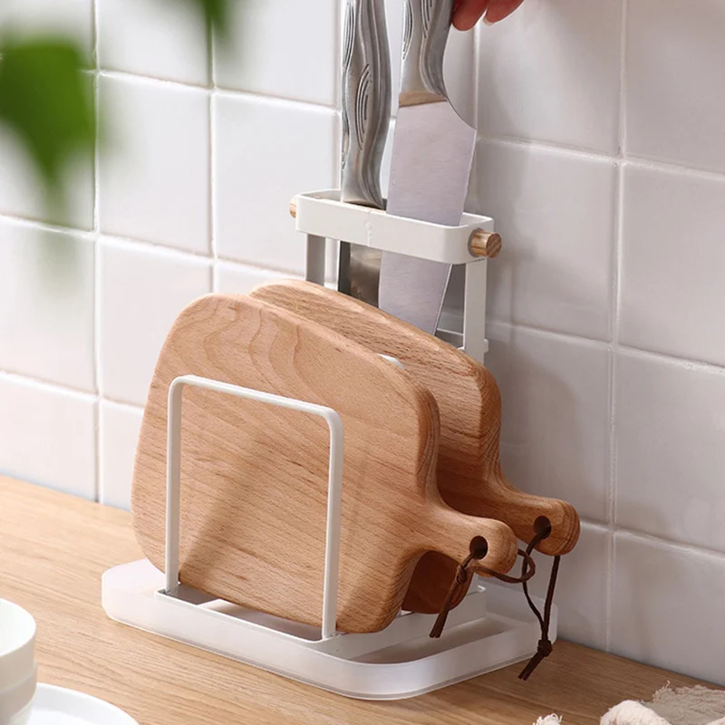 

Cutting Board Rack Cutting Board Storage Rack Organizer Plate Holder Kitchen Accessories Shelves for Wall Shelf Organizer