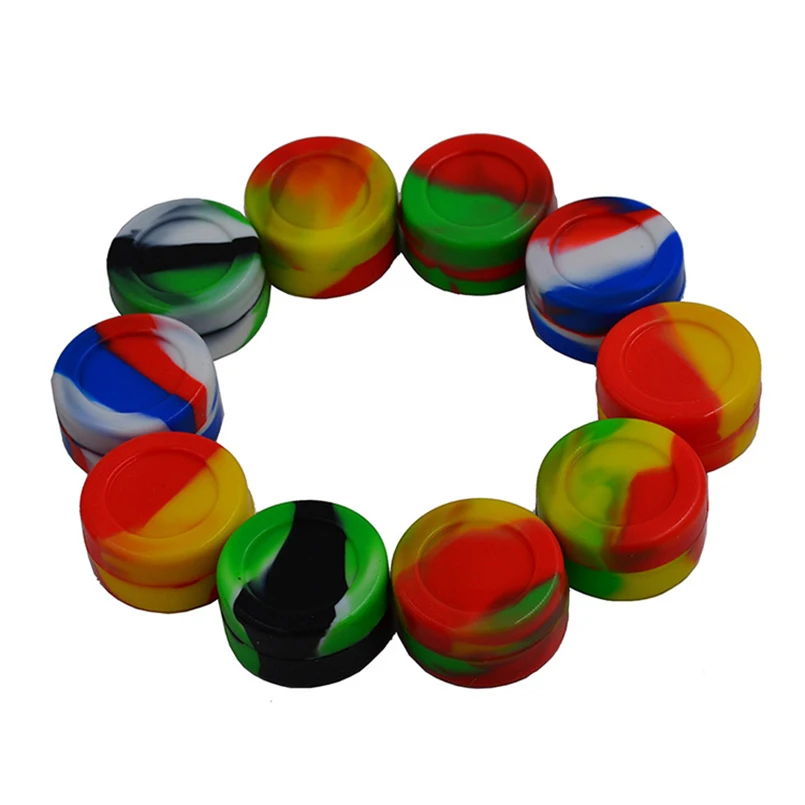 silicone dab wax jar