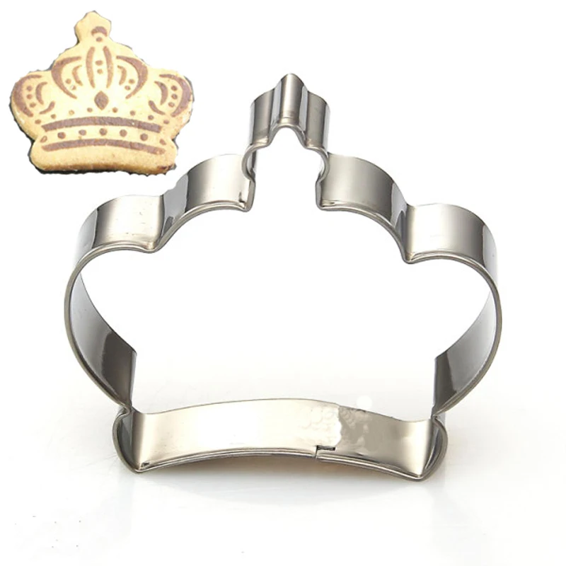 2015 Imperial Crown Biscuit Cookie Cutter Molded Cookies Cake Decorating tools Fondant Cutters