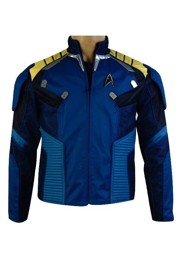 

StarTrek Beyond Captain Kirk Commander Cosplay Costume Battle Suit For Adult Men Jacket Only