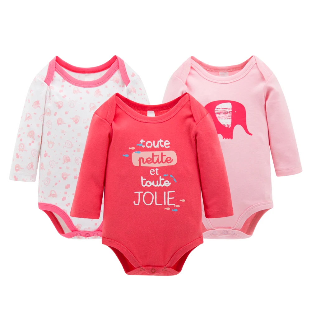 

Long Sleeve Baby Bodysuit One-Pieces 2018 Autumn Baby Newborn Cotton Body Overalls Coveralls Boy Girls Baby Clothing Set Cartoon