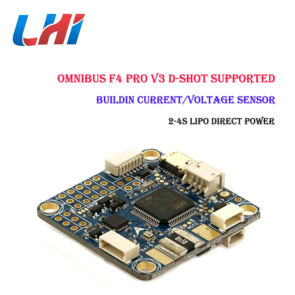 LHI Omnibus F4 pro V3 Контроллер полета Airbot Аутентичные Дроны с rc самолет для камеры управления вертолетом для FPV Quadcopt