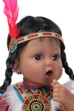 20 inch 50cm Silicone baby reborn dolls, lifelike doll reborn babies toys for girl princess gift brinquedos Children’s toys
