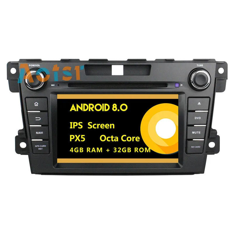 Best 2Din Android 8.0 Car multimedia Player Autoradio GPS Navigation for Mazda CX-7 2012 2013 Octa core 4+32G 9 inch BT wifi with DVD 3