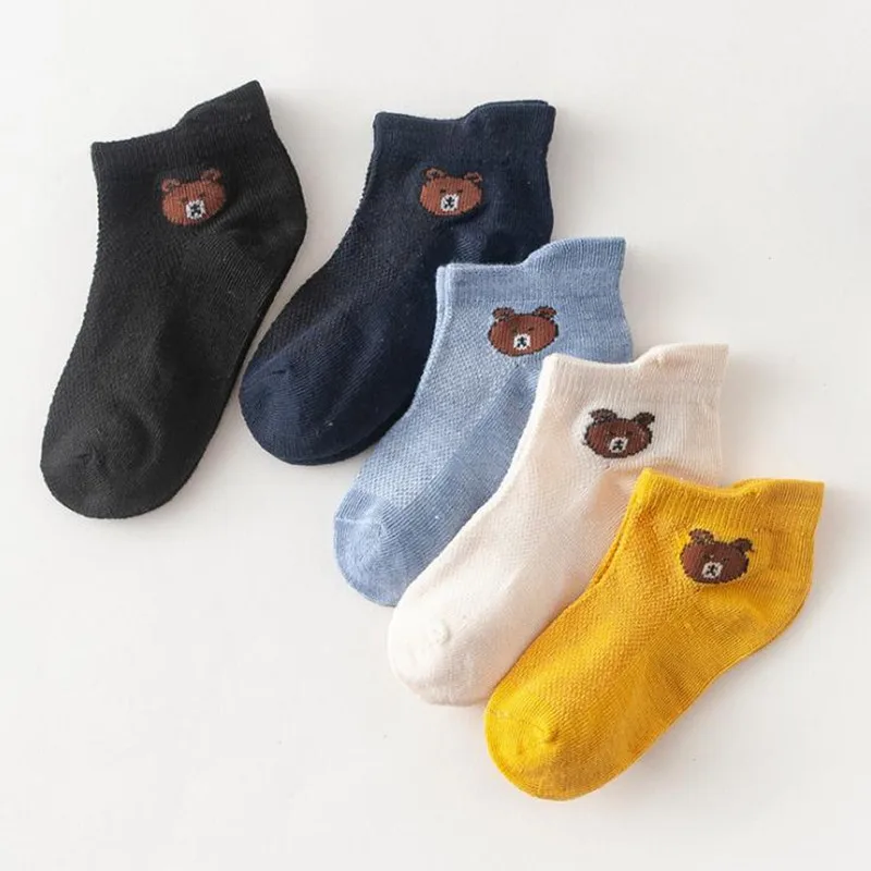 

5 pairs/lot Warm Baby Socks Cotton Non Slip Socks Toddler Newborn Winter Warm Baby Socks