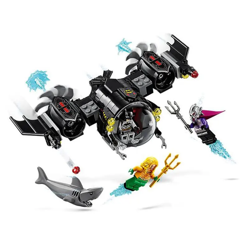 

Batman Batsub and the Underwater Clash DC Super Hero Building Block Bricks Toys Compatible With Legoings Movie 76116