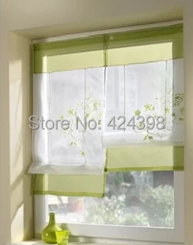Mord pendek  kecil dapur kopi tirai untuk windows Bordir 