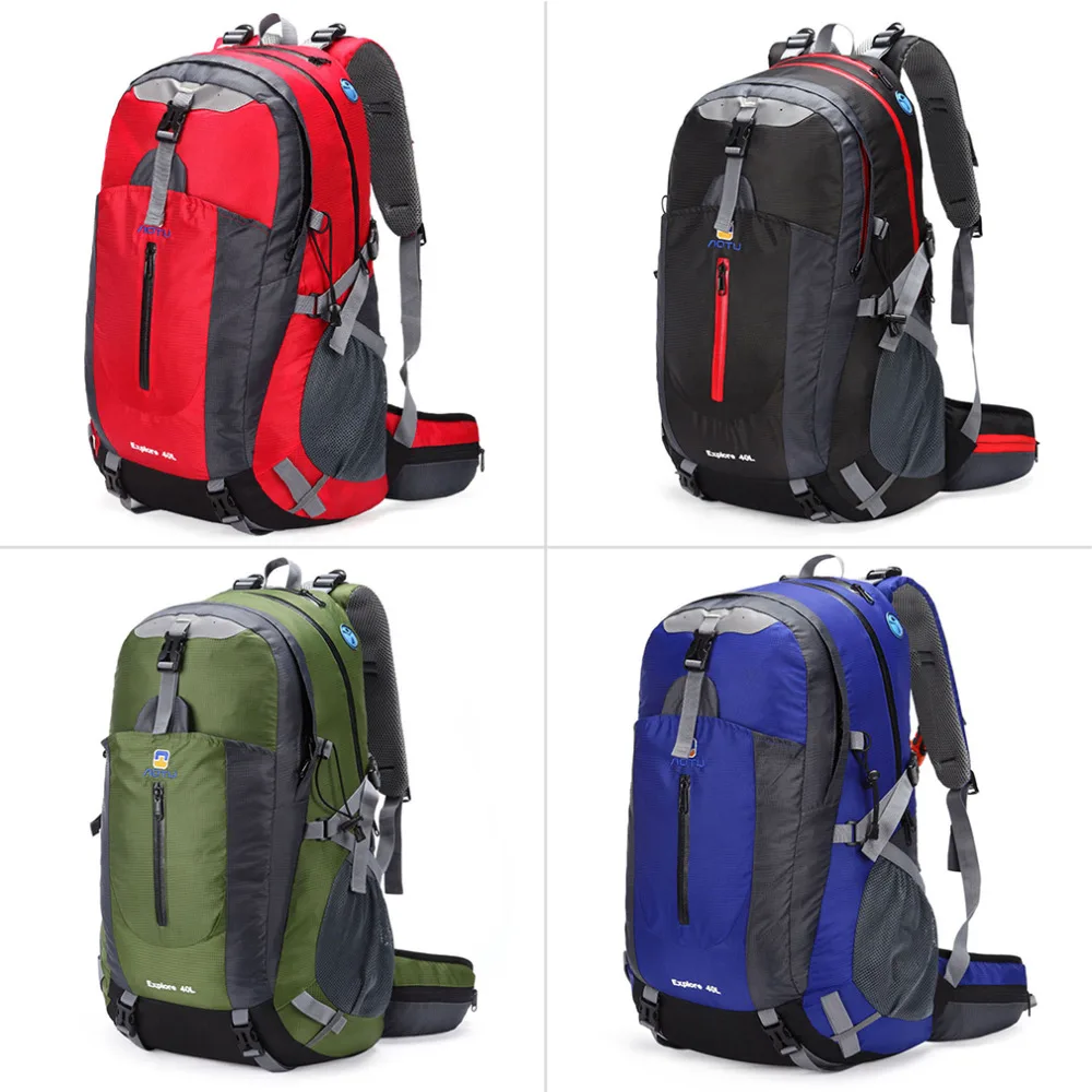Prix pour Unisexe Hommes/Femmes 40L Randonnée En Plein Air Étanche Voyage Bagages Sac À Dos New Mint Avec Système de Suspension Prix pour Unisexe Hommes/Femmes 40L Randonnée En Plein Air Étanche Voyage Bagages Sac À Dos New Mint Avec Système de Suspension