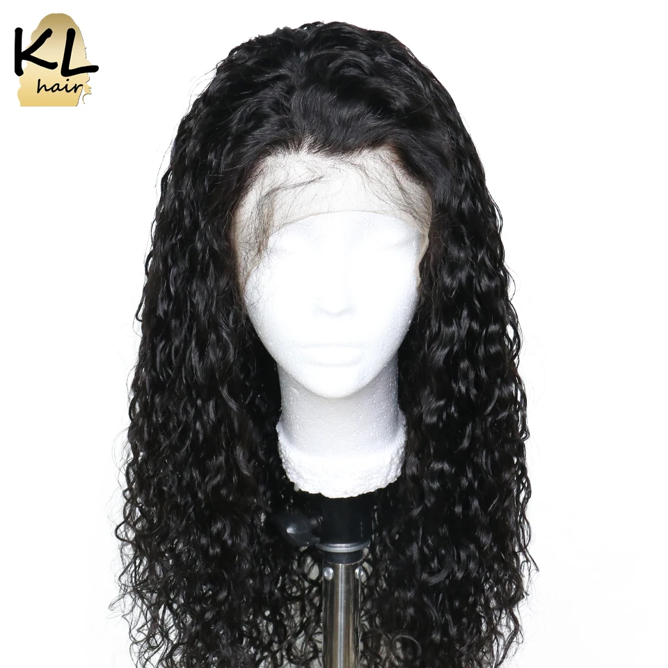 Полностью кружевные человеческие волосы парики для черных женщин бразильские remy