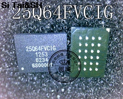 

BGA24 W25Q64FVCIG 64Mbit 8MB Empty Chip Memory
