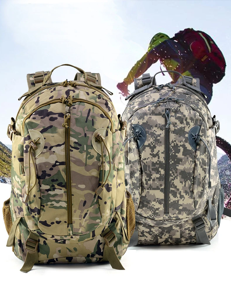 30L waterproof Tactical Camouflage sprots backpack men travel outdoor Military male Mountaineering Hiking Climbing Camping bags