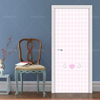 

Teenage Heart Cartoon Decal Mural 3D Step Door Sticker DIY Selfadhesive Waterproof Paper Poster For Print Art Picture Home Decor