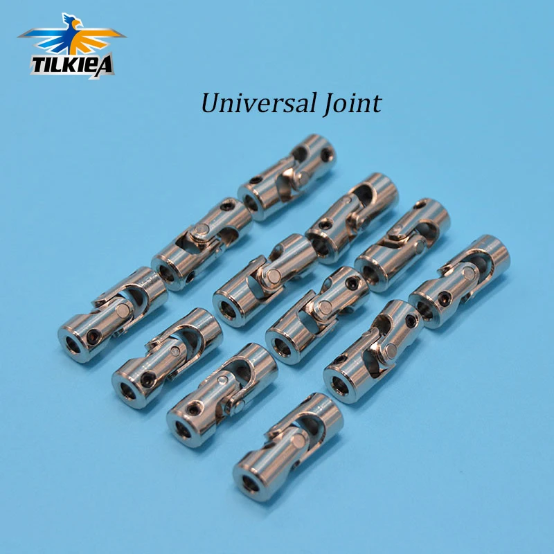 

Rc Boat Metal Cardan Joint Gimbal Couplings Universal Joint for 2*2mm/3*2.3mm/3*3mm/ 4*3mm/4*3.175mm/4*4mm/4*5mm/5*5mm/6*6mm