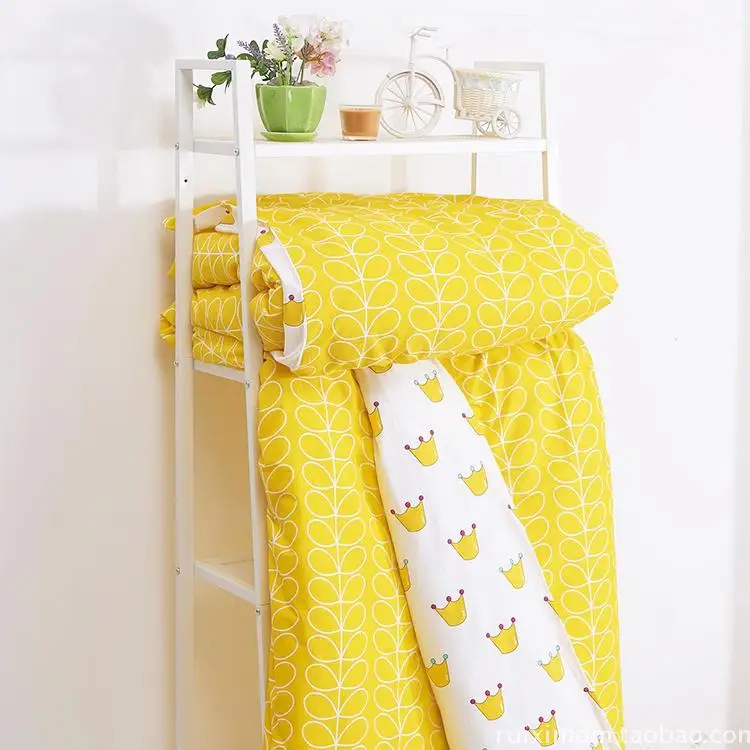 bedding fabric extra wide 235cm crown printed soft baby bedding fabric 100cotton clothing