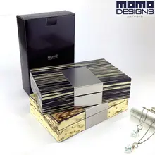 Деревянный ящик для хранения ювелирных изделий Деревянный чехол для ювелирных изделий с глянцевой отделкой шкатулка для путешествий