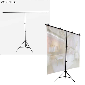 

Portable T-shape Background Backdrop Stand Kit