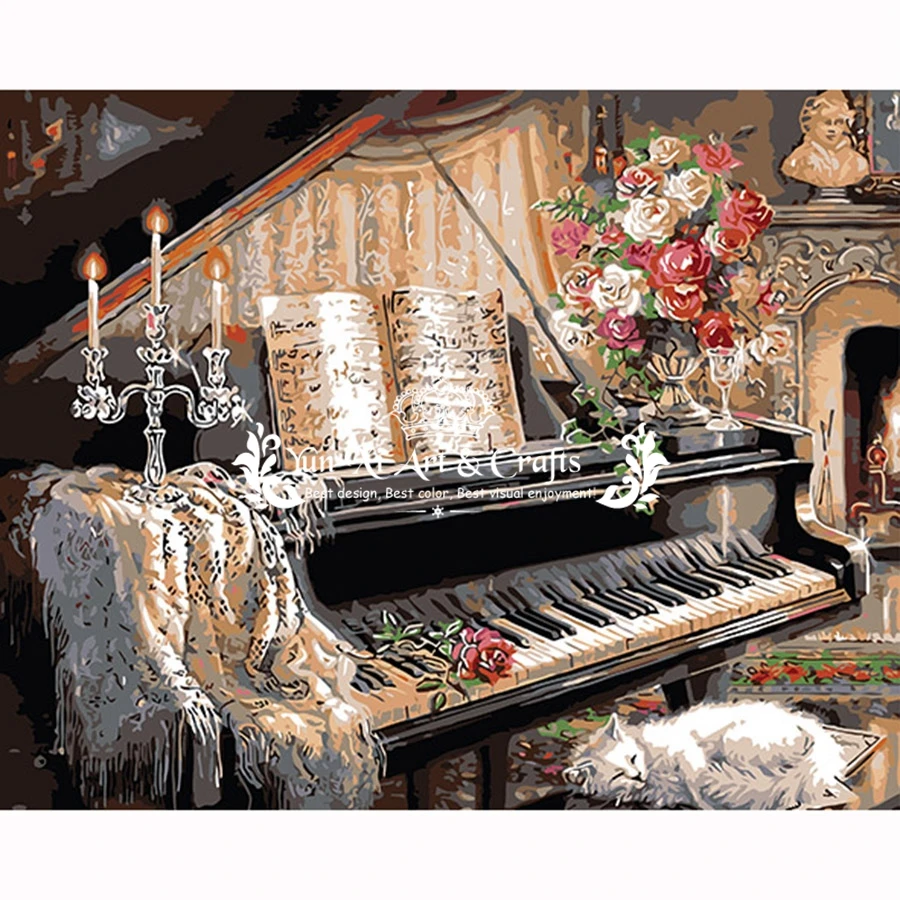 Popular Piano PaintingBuy Cheap Piano Painting lots from China Piano
