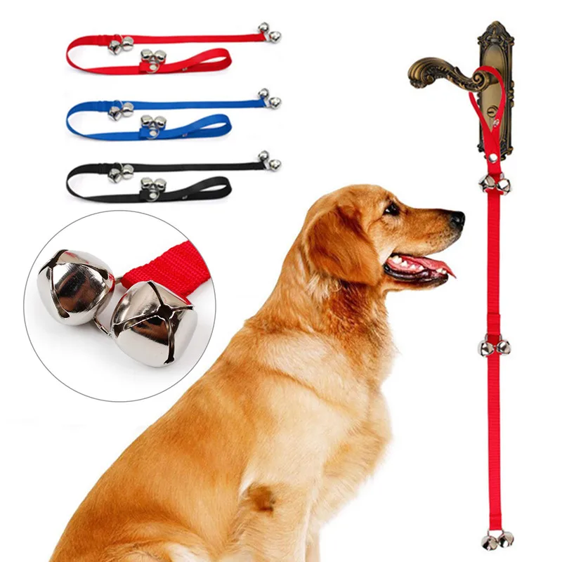 New Pet Training Alarm DoorBell Rope Length Adjustable Pet Dog Training