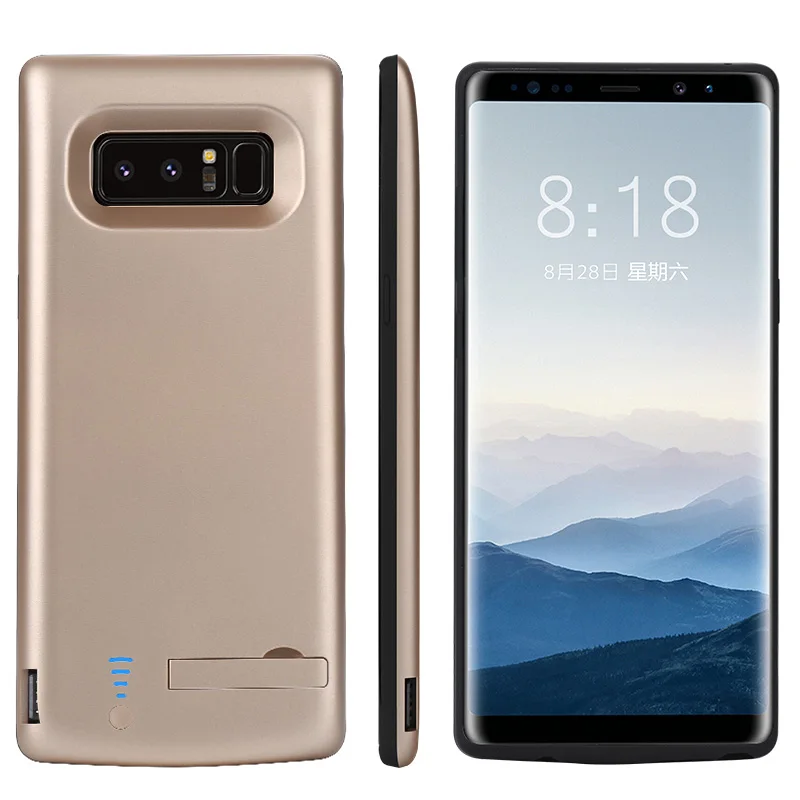6500mAh External Power Bank Charger Case For Samsung Galaxy Note8 Note 8 Portable Backup font b