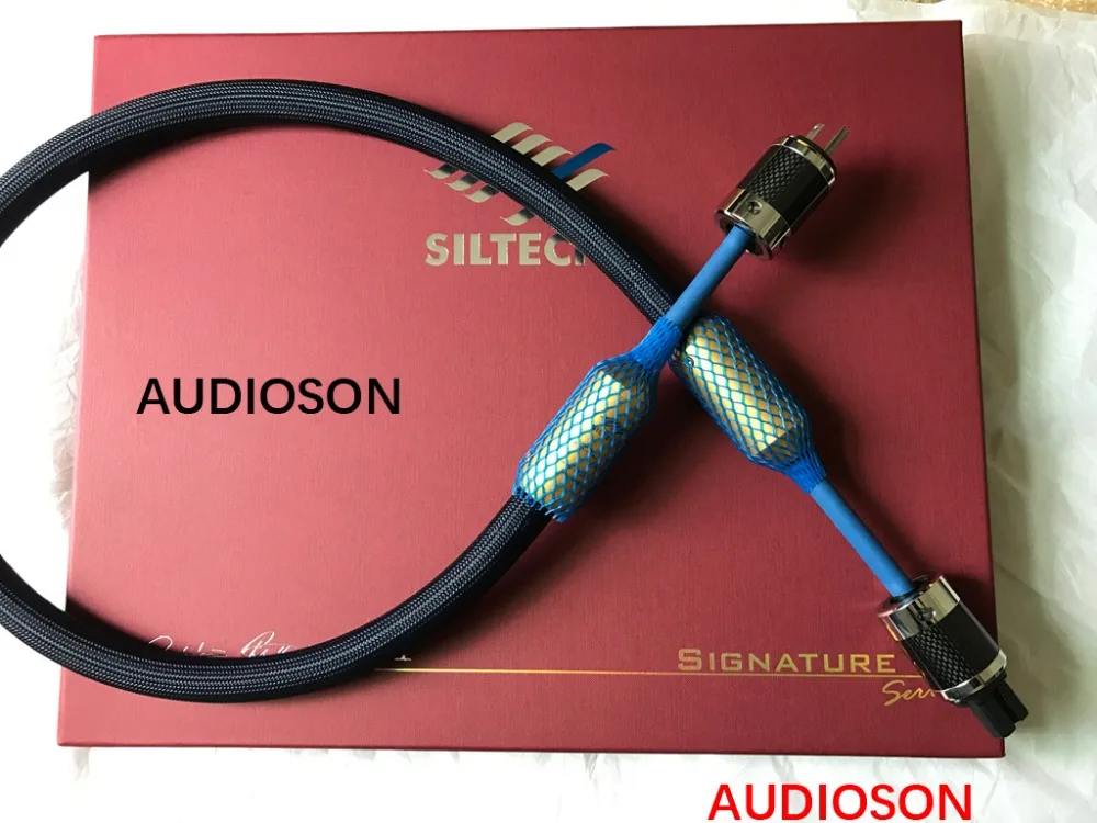 

Hi-End Siltech G7 RUBY Double Crown AC Power Cable With FURUTECH FI-50M