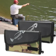 Рыболовная Приманка Сумка рыболовная ложка рыболовная снасть Сумка Многофункциональная Модная Портативная водонепроницаемая сумка-кошелек Спиннер сумка для хранения 35x21 см