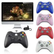 Игровой 2,4G беспроводной геймпад джойстик игровой пульт дистанционного управления, джойстик с ПК ресивер для microsoft для Xbox 360 консоли