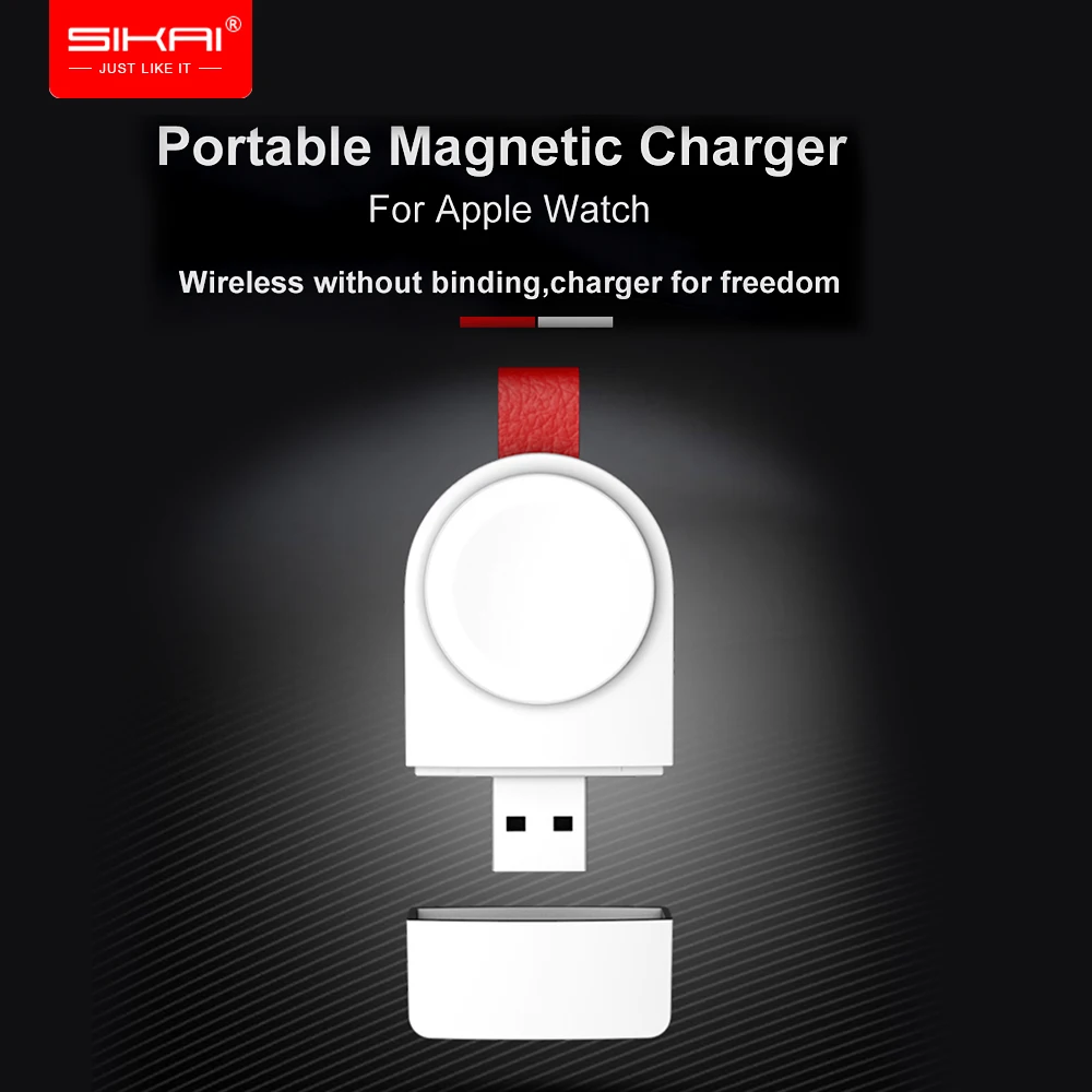 

SIKAI Wireless Fast Charger For Apple Watch Series 4/3/2/1 Mini Portable Charging Watch Dock For iWatch 4 Limitless Charge Dock