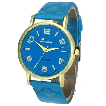 

2017 Fashion Women Faux Leather Analog Quartz Wrist Watch LEVERT DROPSHIP321