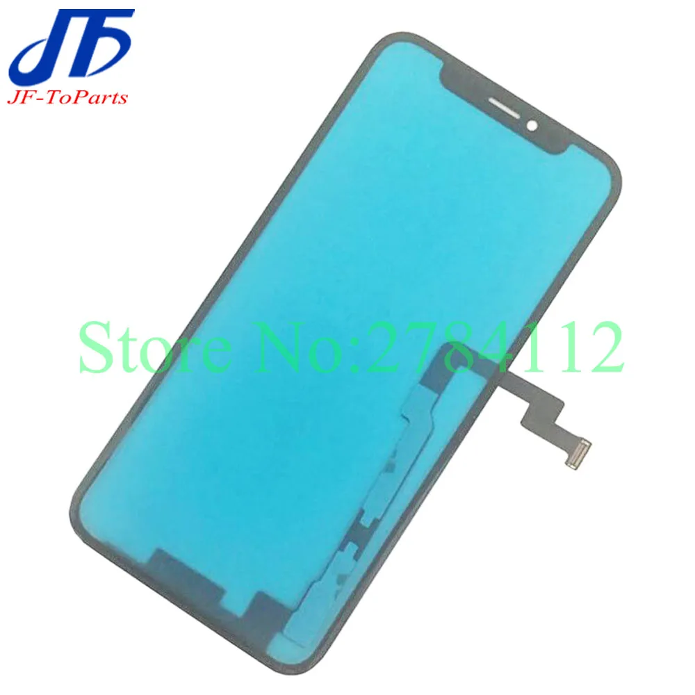 

10Pcs Pre -tested For Apple For iPhone X No Welding Touch Screen Digitizer 5.8" Front Glass Lens Outer Panel With Flex Cable