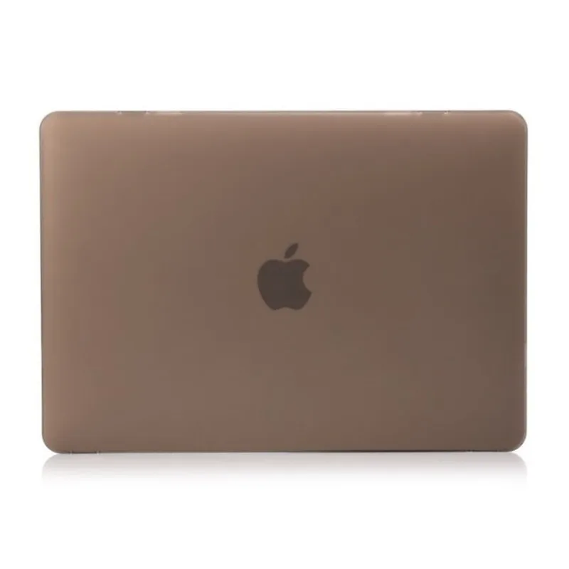 Матовый серый чехол для Apple Macbook Air Pro Retina 11 12 13 15 ноутбука Mac book 3 дюйма бесплатная