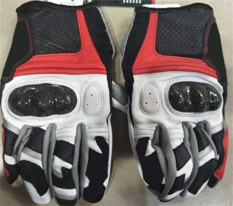 

2018 Dain New Summer Breathable Motorcycle Racing Leather Gloves Locomotive off-road riding guantes moto