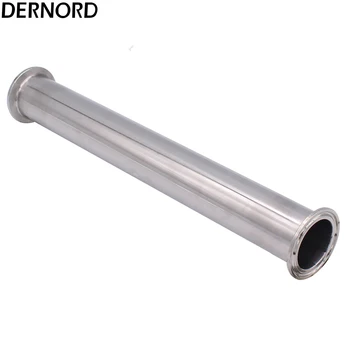 

DERNORD 1.5'' Tri Clover Stainless Steel 304 Sanitary Spool Tube With 51MM Ferrule Clamp End 8 Inch Length