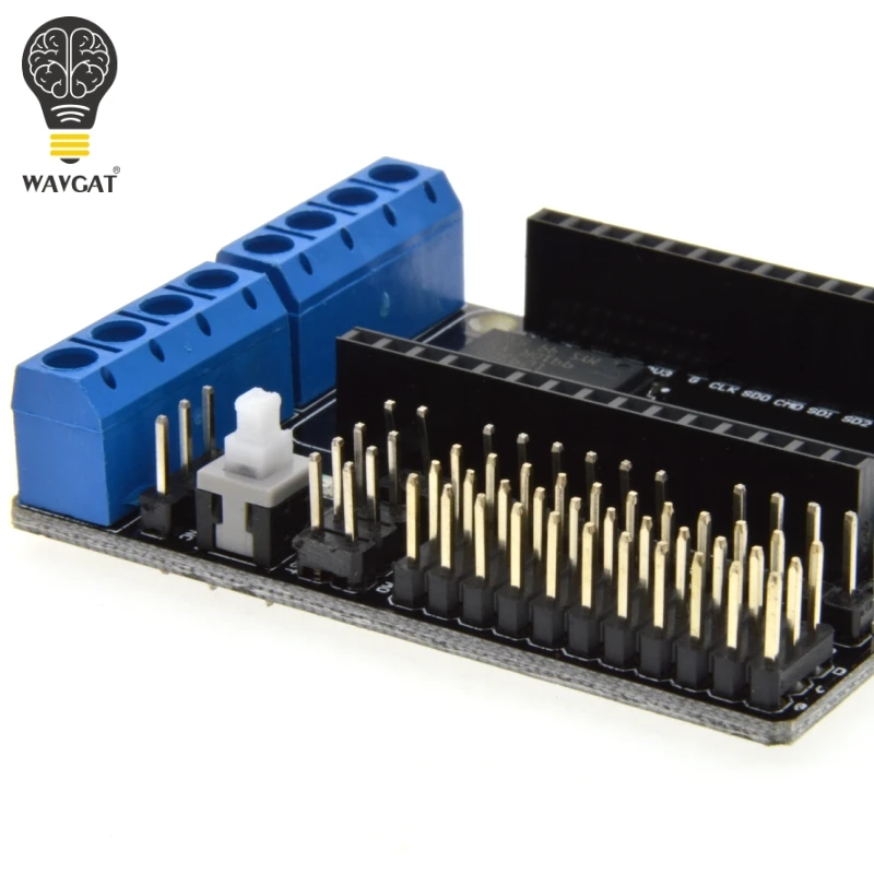 Подходит для Node MCU Development Kit NodeMCU + Щит двигателя Esp Wifi Esp8266 12e diy rc игрушка пульт