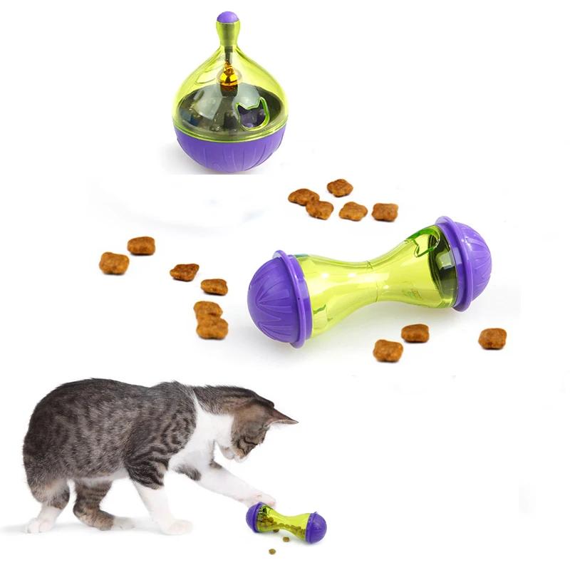 Pet Cat Dog Feeder Toys Interactive Balls Leakage Toys Feeder for Dogs