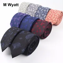 Мужской Модный цветочный шейный платок, повседневный клетчатый искусственный хлопок, цветочный лист, галстук-бабочка, Пейсли, узкие галстуки, мужской маленький дизайнерский галстук