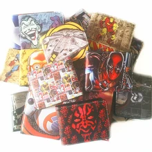 Кошелек с комиксами «мстители» от Капитан Америка "Звездные войны", портмоне с отделениями для кредитных Устрица лицензии, мужские кошельки