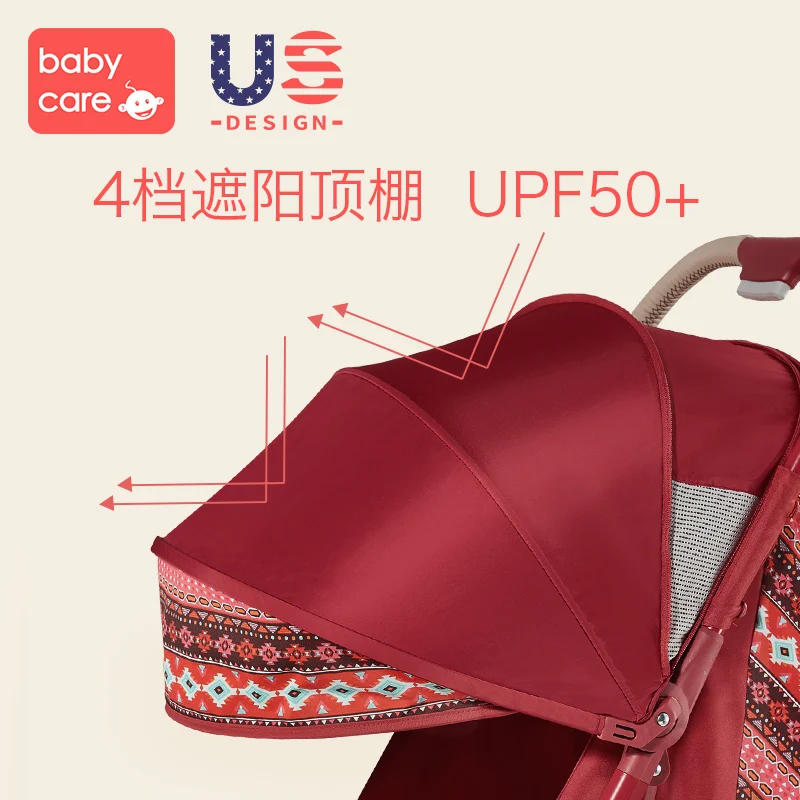 Baby stroller can sit reclining fold Ultra light baby small umbrella portable child stroller easy to carry Shading breathable