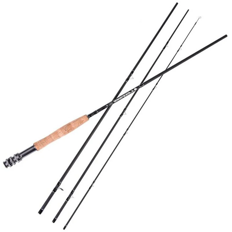 

Leo Four-Section Fly Fishing Rod 9 Feet 2.7 Meters M 4 Optional Fishing Rod Comfortable Non-Slip Strong Pulling Force Lightwei