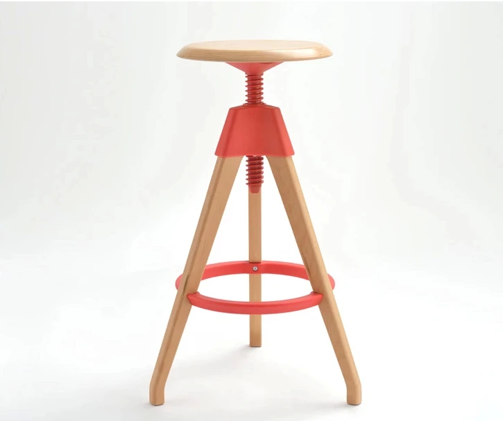 

Barber Nordic pop Stool Coffee Stool red white black color free shipping