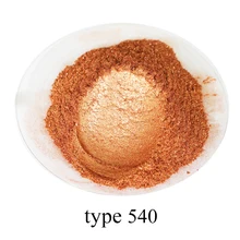 Тип 540 пигмент жемчужная пудра Экологичные натуральные минеральная пудра MICA порошок DIY краситель, использовать для мыла автомобильной художественных ремесел, 50 г