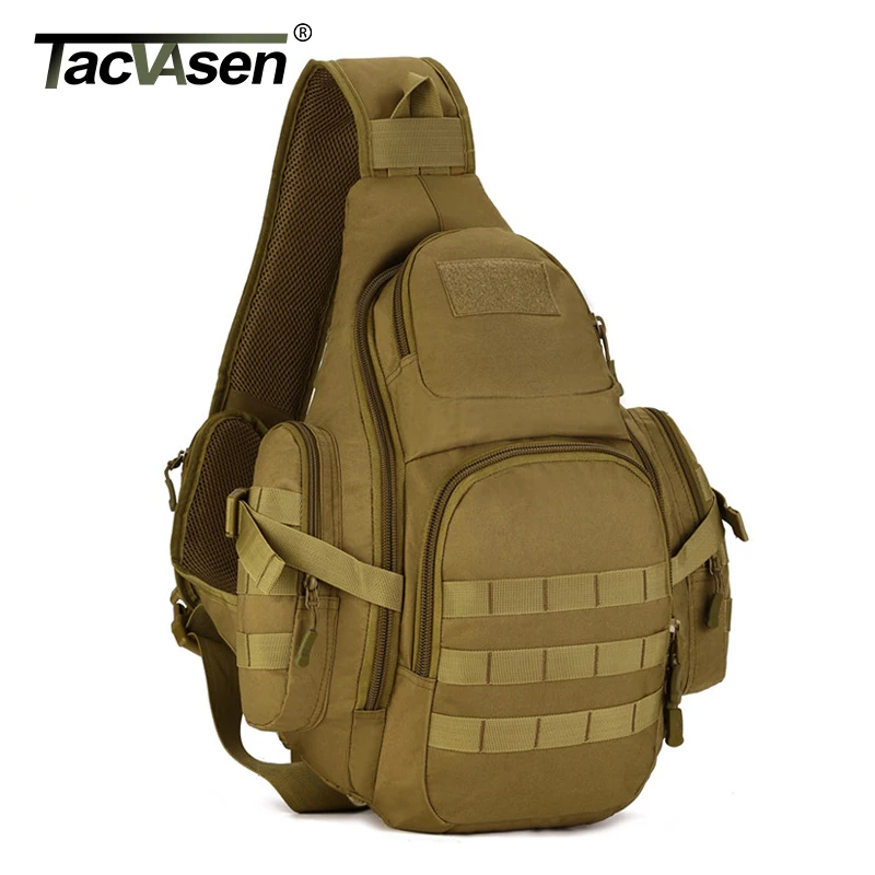 

TACVASEN Tactics Laptop Backpacks Molle Military Backpack Nylon Bags Shoulder Waterproof Pack Men's Travel Backpack School Bags