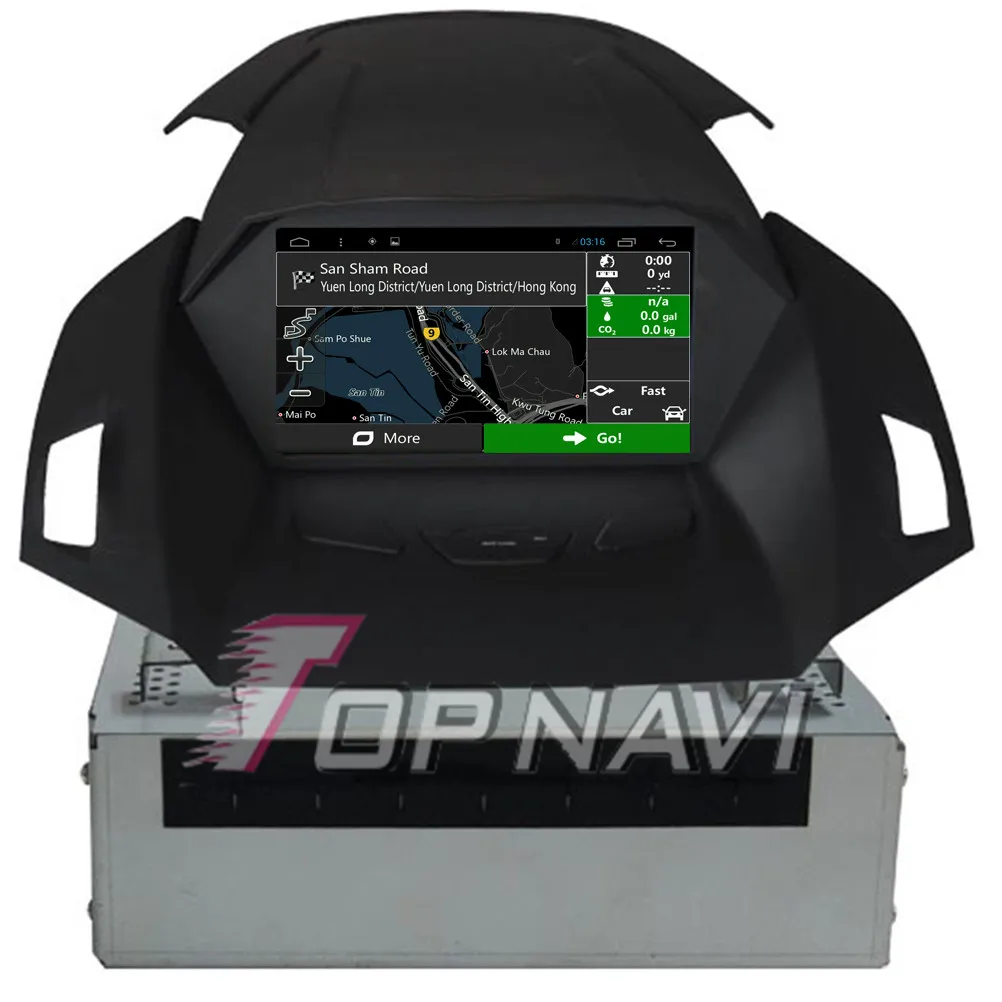 Flash Deal Topnavi 8" Quad Core Android 6.0 Car GPS Navigation for Ford Kuga Autoradio Multimedia Audio Stereo,NO DVD 18
