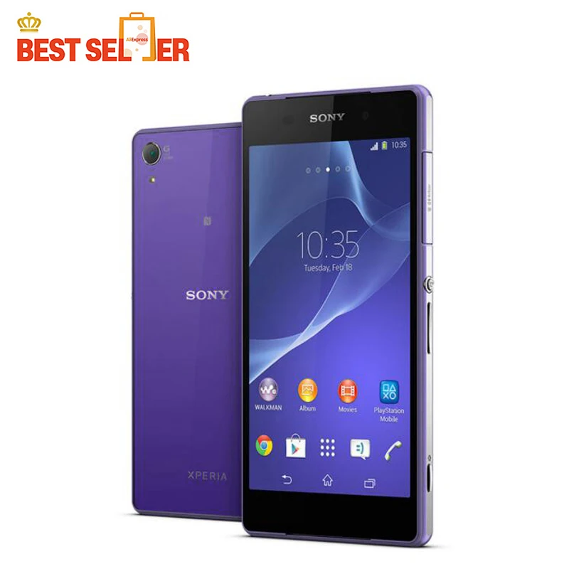 

Unlocked Original Sony Xperia Z2 D6503 Quad Core GSM 4G LTE Android Smartphone 5.2 Inch 1080P 20MP Camera WIFI GPS Mobile Phone