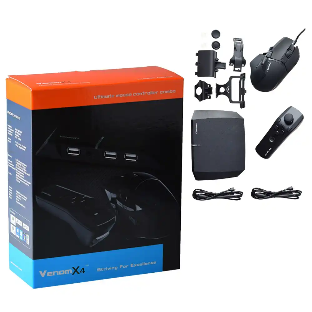 Tuact毒x4マウスfpsコントローラーキーボードアダプタcoverter Xbox Oneのためのxbox 360用ps3ためps4 プロpc窓 Covert Aliexpress