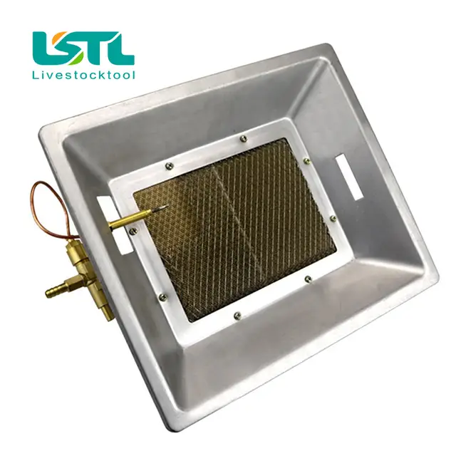 Manual Infrared Gas Brooder Heater Ceramics Catalytic Heating