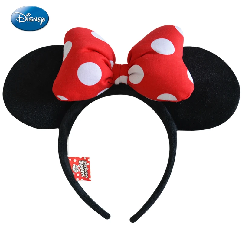 Оригинальная повязка на голову Disney головной убор Микки и Минни Маус для девочек
