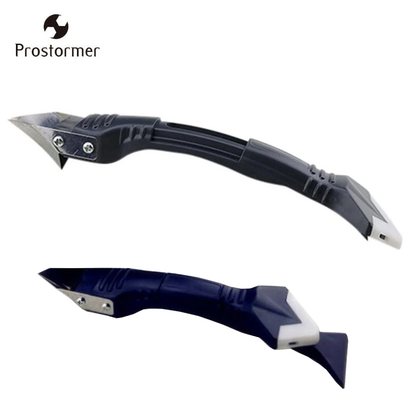 

Prostormer Professional Scraper Glue trimmer Glue spatula Sealant Trowel Construction tool Wiper Sealant Scraper Hand Tool