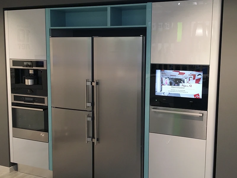 Холодильник ру телевизоры. Avel avs220k. Встраиваемый телевизор для кухни Cameron tmw1502. Телевизор встроенный в кухонный шкаф. Встроенный телевизор в кухонный.